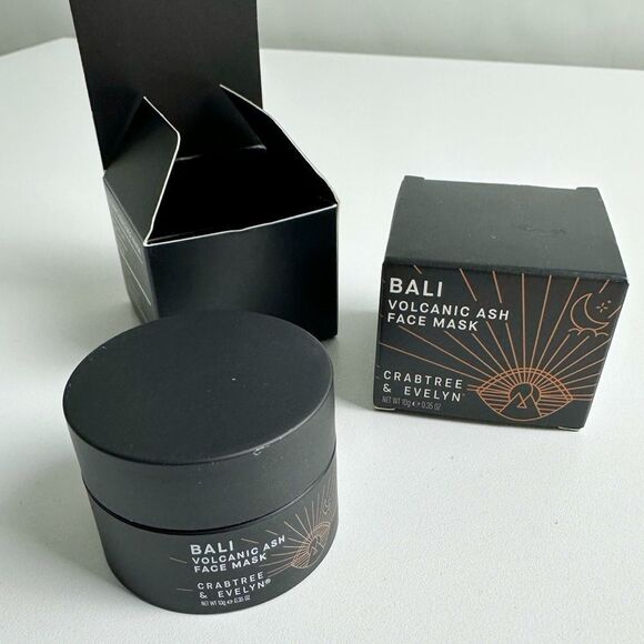 (2) CRABTREE & EVELYN BALI Volcanic Ash Face Mask 0.35 Oz Travel Size NIB - Picture 1 of 5